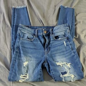 Juniors American Eagle Skinny Jeans